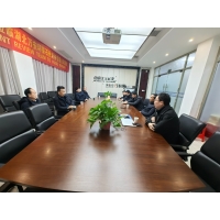 湖北三寧集團(tuán)董事長李萬清一行蒞臨我公司指導(dǎo)工作！